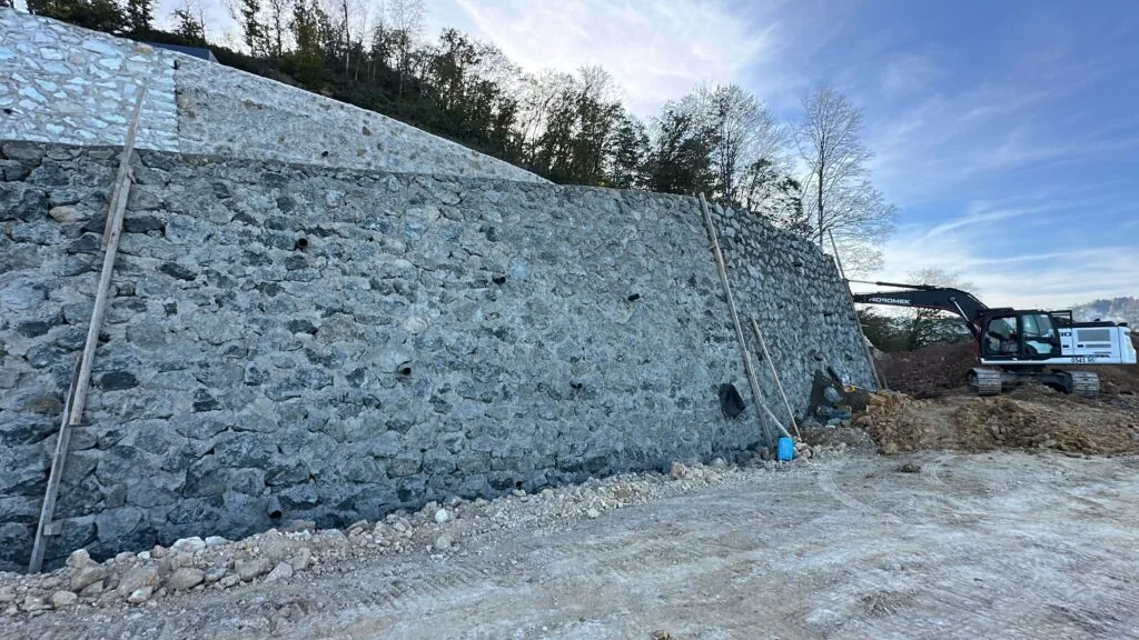Giresun Millet Ormanı Taş Duvar Yapım İşi