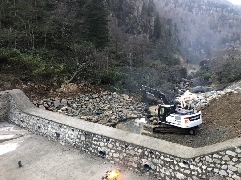 Güce HES Taşkın Koruma Projesi