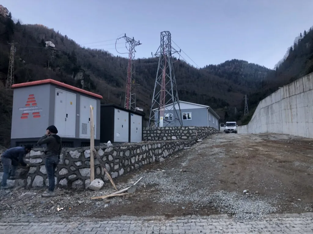 Güce HES Taşkın Koruma Projesi uygulama görüntüsü 18